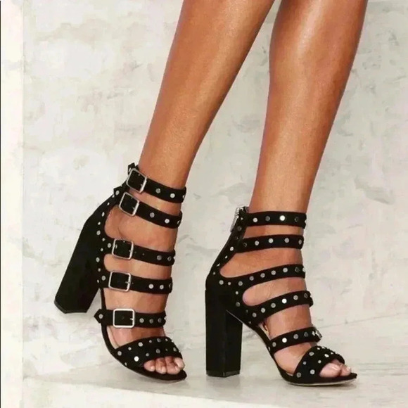 Sam Edelman Shoes - Sam Edelman Your Black Stud Heels Size 6